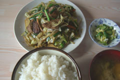 栃木県真岡の 食事 ラーメン 定食