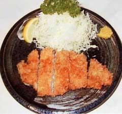 真岡市の食事はとんかつ定 お食事