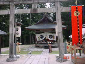 御神輿もお払い