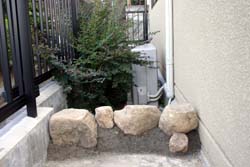 石で見切り
