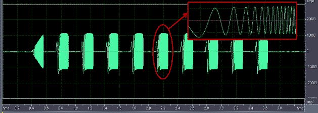 Audyssey MultEQテスト波形 AV8003_setup.gif