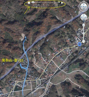 Google Earthへ表示